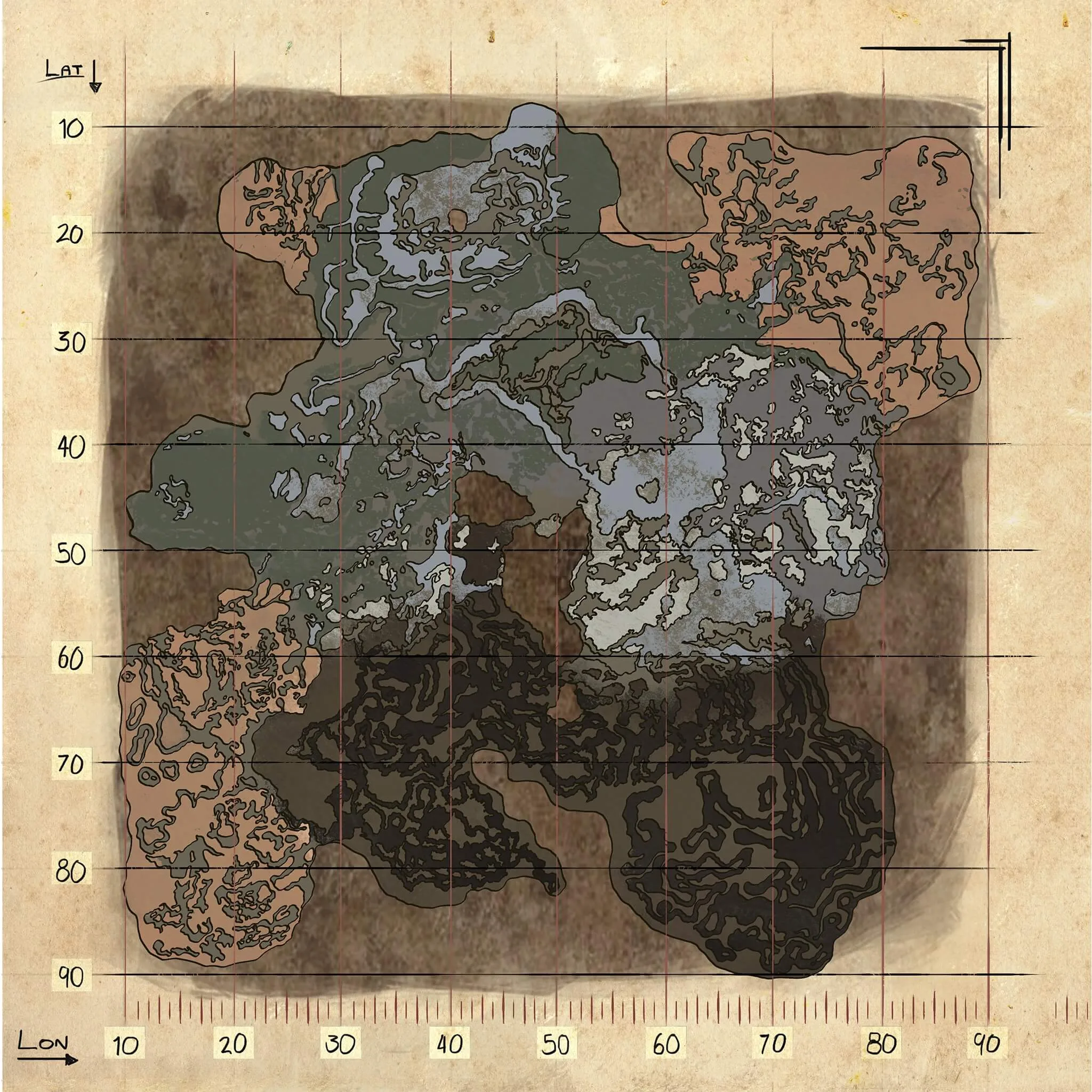 Aberration map