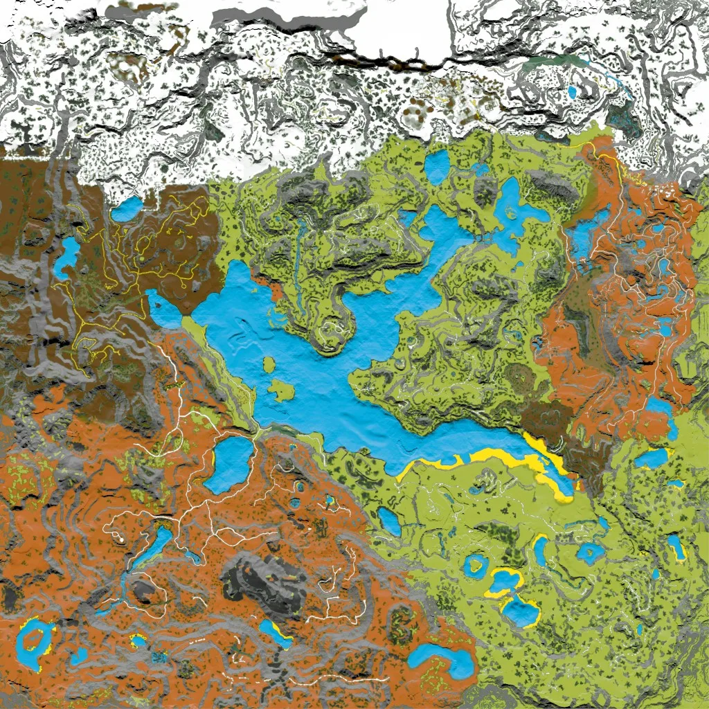 Valguero map