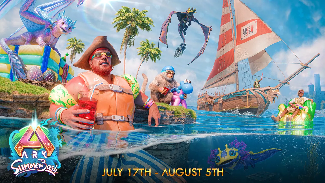 ARK Summer Bash 2026 Event Banner, Bonus Rates bis 5. August