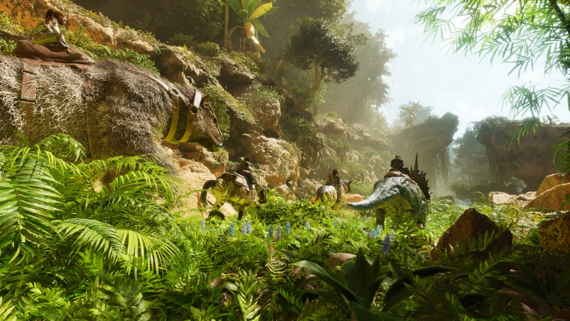 Duża baza zbudowana w ARK Survival Ascended