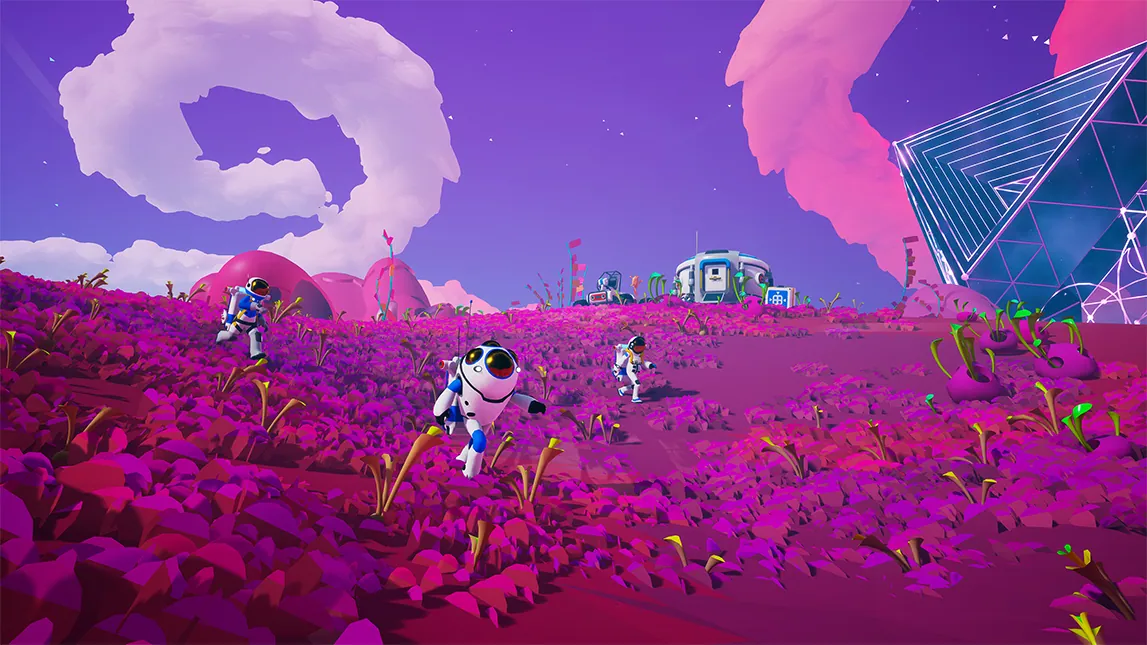 Astroneer multiplayer co-op building