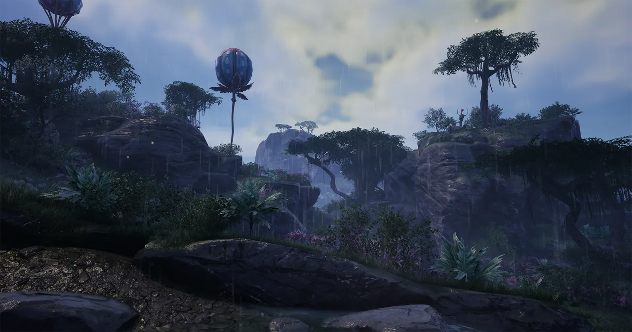 Satisfactory 1.2 Weather system rain effects