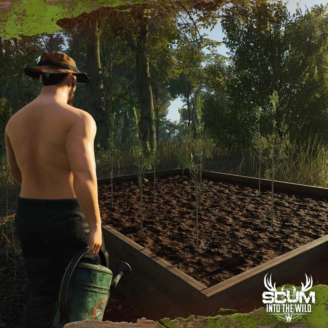 SCUM 1.3 farming rebalance: yields tied to Farming skill