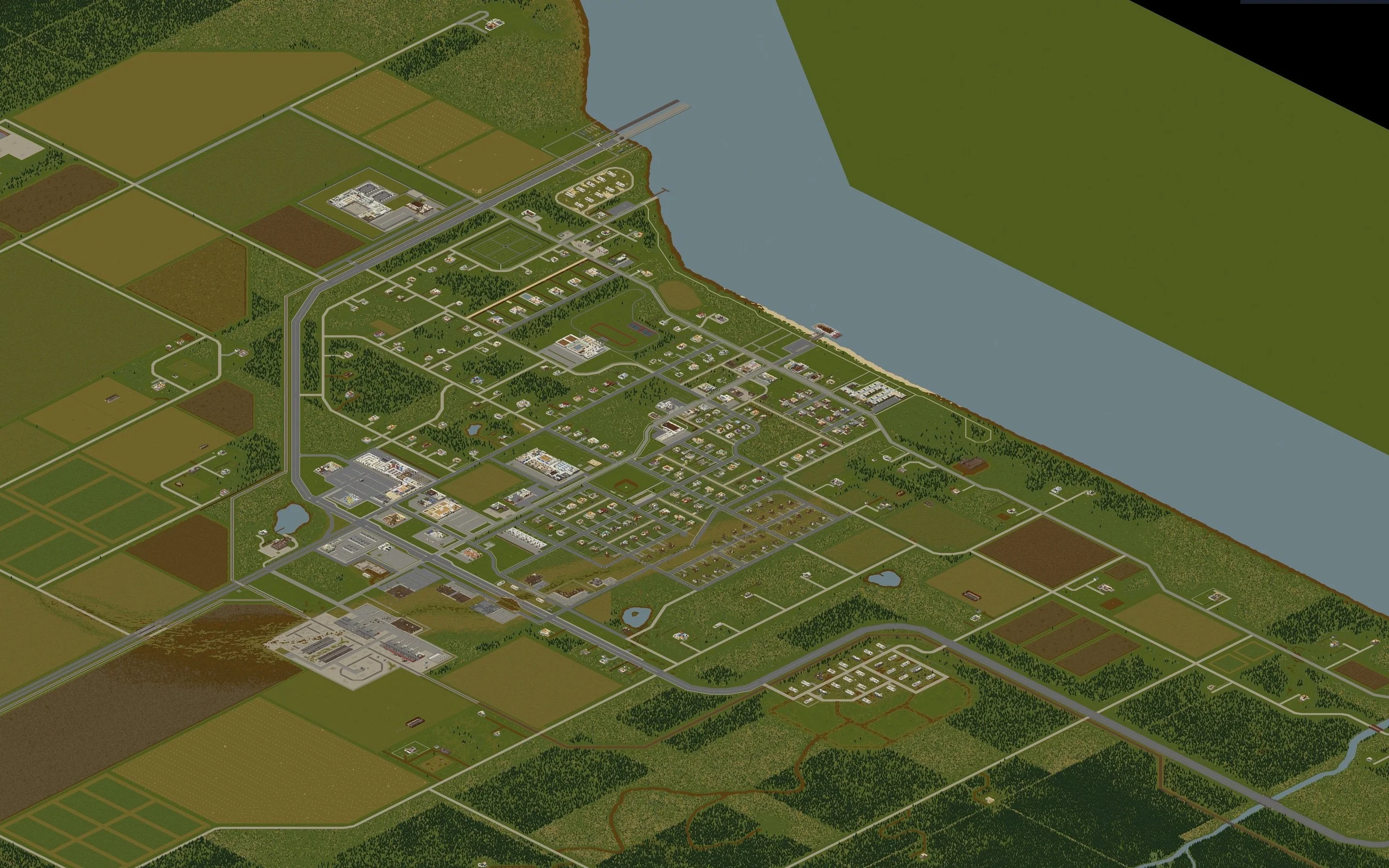 Mapa Brandenburg w Project Zomboid