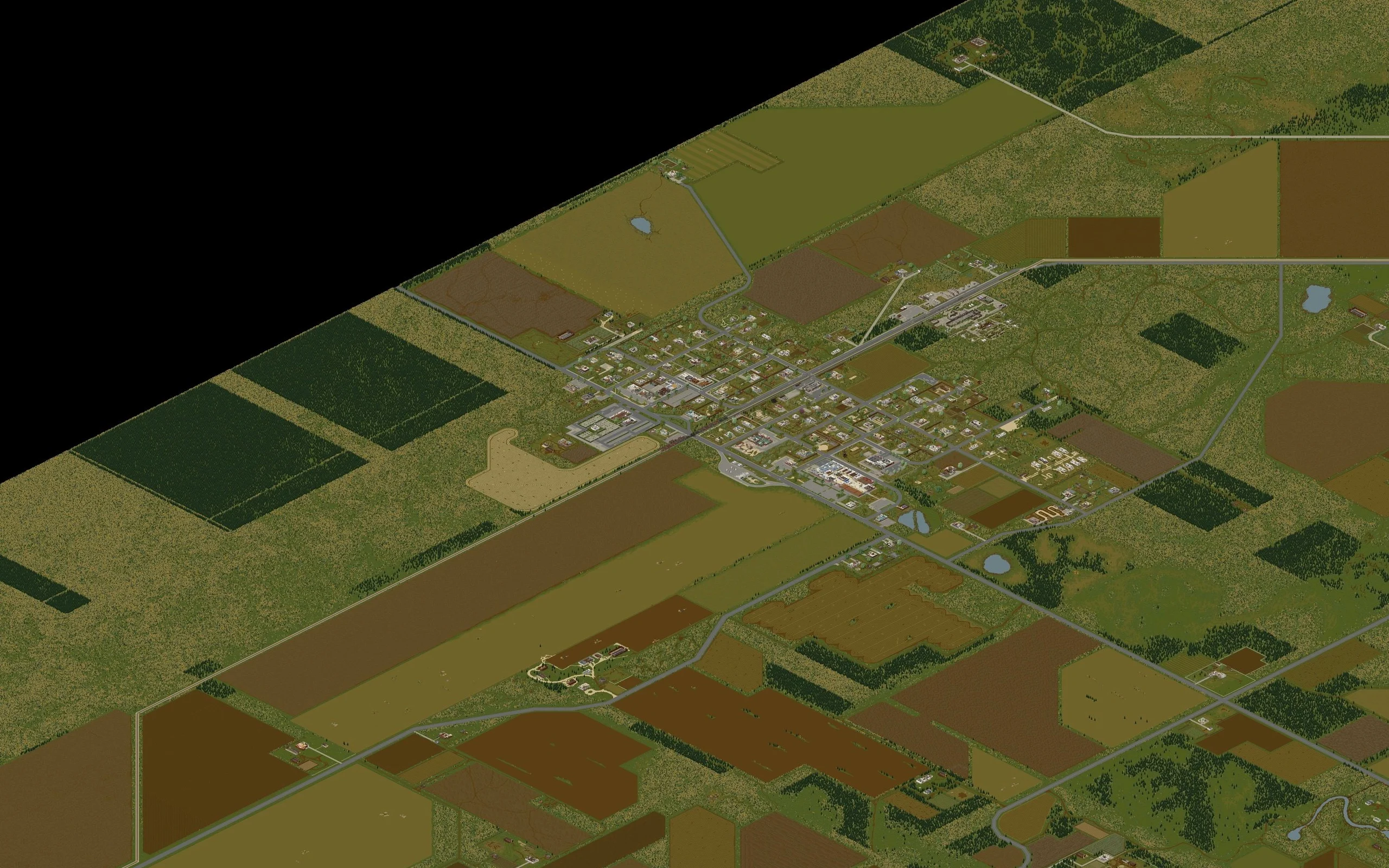 Mapa Ekron w Project Zomboid
