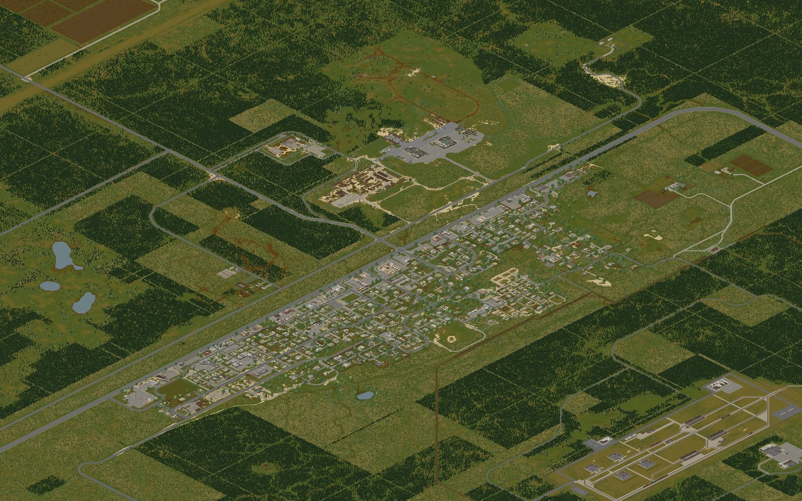 Mapa Muldraugh w Project Zomboid