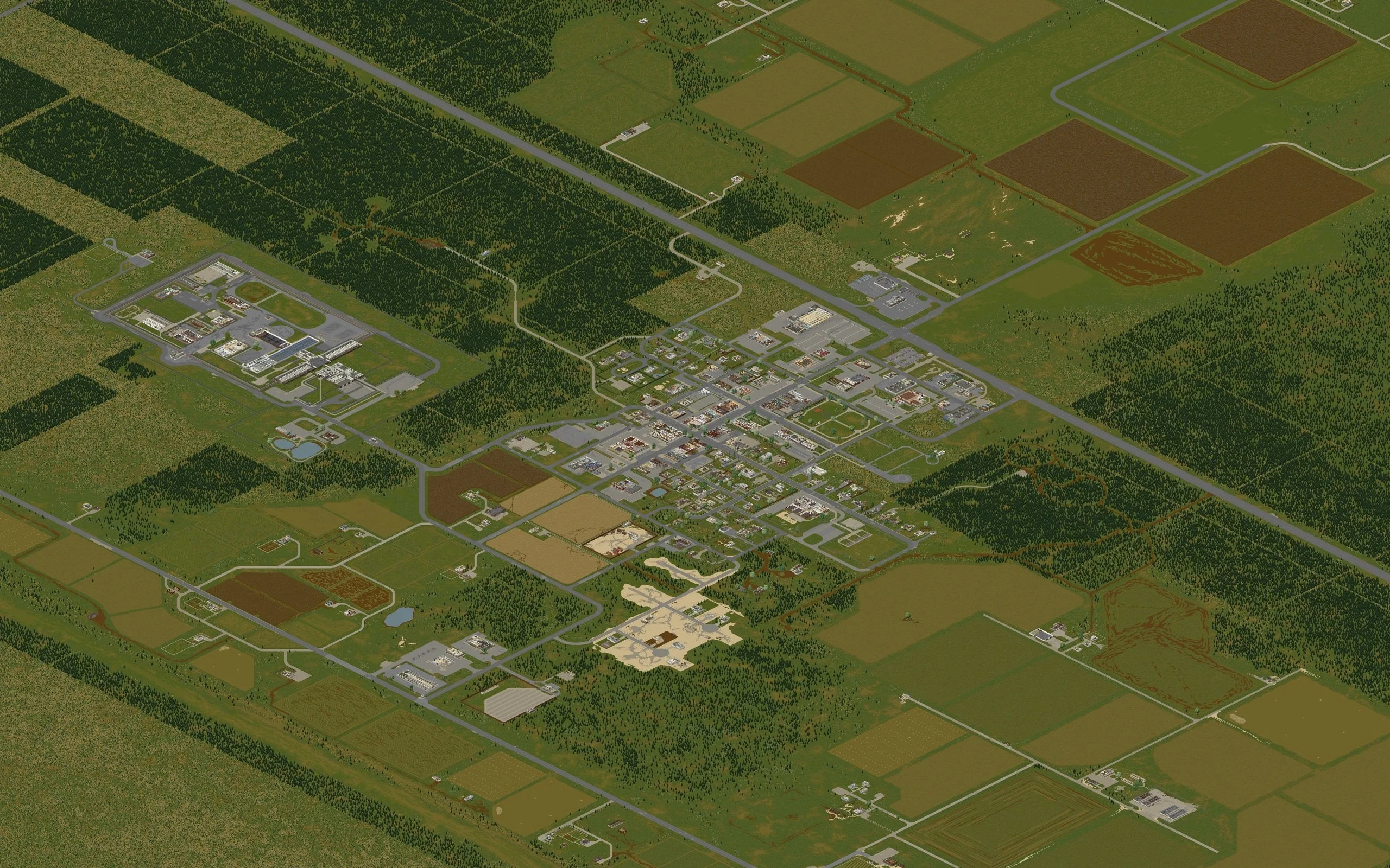 Mapa Rosewood w Project Zomboid