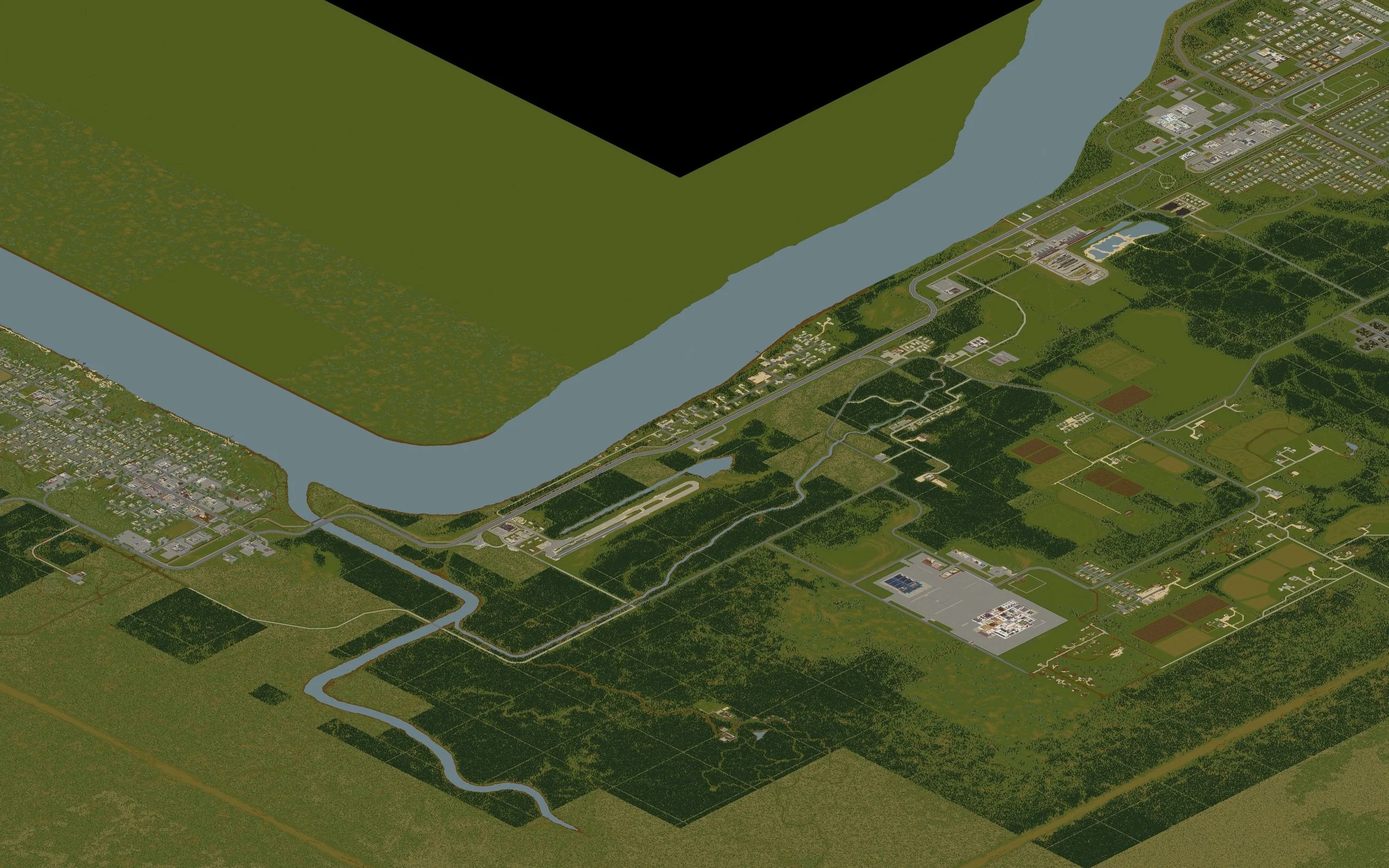 Mapa Valley Station w Project Zomboid